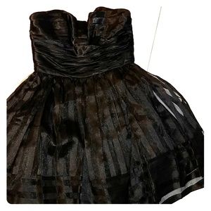 Betsey Johnson strapless dress